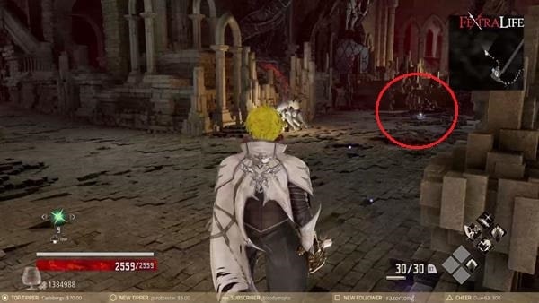 gift accelerator location provisional government center walkthrough code vein wiki guide 600px