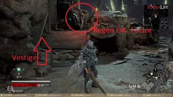 regen ext factor location provisional government outskirts walkthrough code vein wiki guide 600px